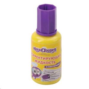 ЮНЛАНДИЯ Корректирующая жидкость (штрих) ЮНЛАНДИЯ 20мл