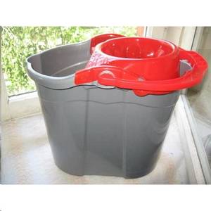 Ведро пластиковое с отжимом 14л прямоугольное