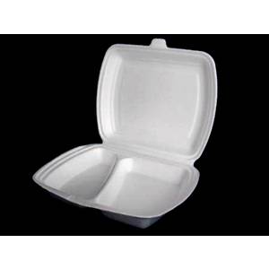 К-П Ланч-бокс 2-х секционный 200шт в пленке