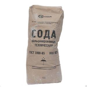 Русская Нота Сода кальцинированная  весовая 20кг