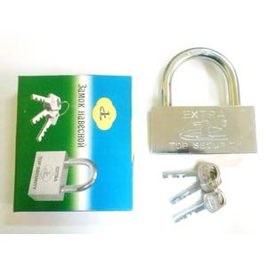 AST Замок навесной кубик хром 90мм