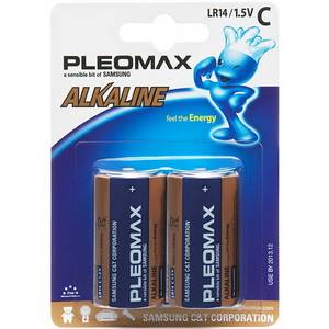 Samsung Батарейка Pleomax (Samsung) C LR14/343 BL2 (спайка 2шт)