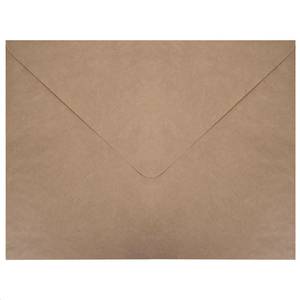 РЯЖСКАЯ ПЕЧАТНАЯ ФАБРИКА Конверты КРАФТ 90г/м2 500шт, без клея, треугольный клапан