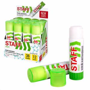STAFF Клей-карандаш 36г STAFF Profit