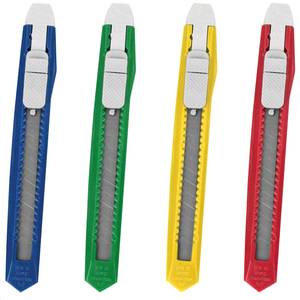 STAFF Нож канцелярский STAFF Economy 9мм фиксатор, клип