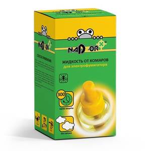 Nadzor Жидкость от комаров для электрофумигатора Nadzor без запаха 30мл