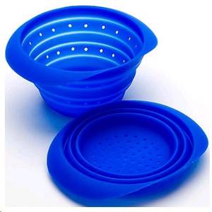  Дуршлаг телескопический силиконовый 19см