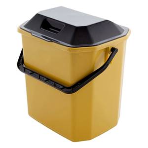 Полимербыт Ведро для мусора пластиковое 10л с крышкой