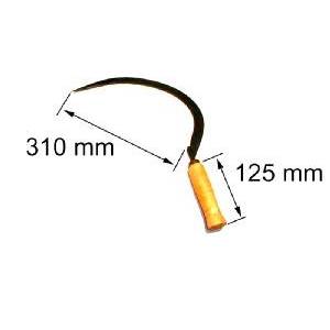 Арти Серп №47 Жнец с зубом 45*2,5см деревянная ручка 12см