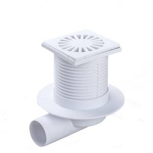  Трап ORIO регулируемый с пластиковой решеткой 100 х 100 мм