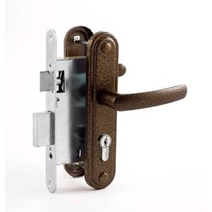 Омега (г. Димитровград) Замок врезной цилиндровый с защелкой Омега ЗВ 7.02