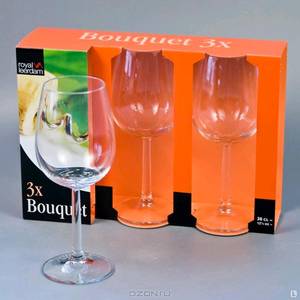  Набор бокалов  Bouquet 360мл. 3шт