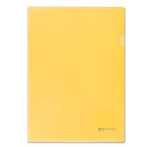 BRAUBERG Папка-уголок жесткая BRAUBERG 0,15мм А4