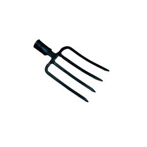 Россия Вилы 4-х рогие садово-огородные без черенка рельсовые копальные 17*25см