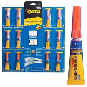  Клей моментальный Секунда 3г