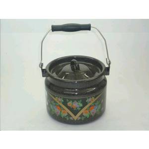 Лысьвенские эмали Бидон эмалированный 2л с деколью с крышкой и ручкой