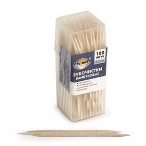<> Зубочистки в баночке 100шт AVIORA