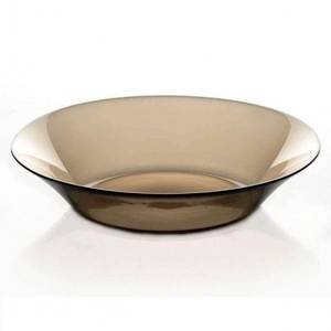 Pasabahce Тарелка стеклянная глубокая Броунз 220мл