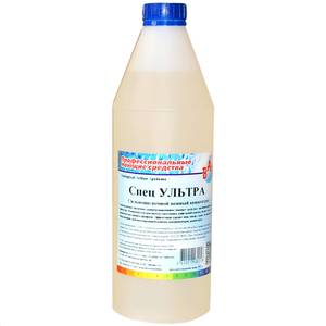 BAS Щелочное концентрированное моющее средство BAS Спец-Ультра 1л c дезинфицирующим эффектом