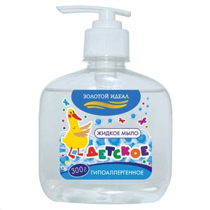 Золотой Идеал Мыло жидкое детское Золотой Идеал 300мл с дозатором