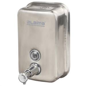 Лайма Диспенсер для жидкого мыла LAIMA PROFESSIONAL INOX 0,5л из нержавеющей стали