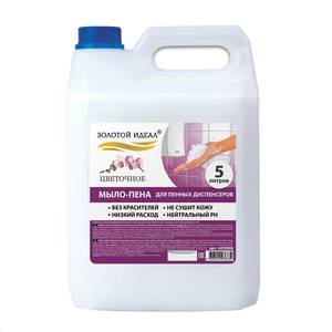 Золотой Идеал Мыло-пена Золотой Идеал 5л для специальных диспенсеров