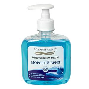 Золотой Идеал Крем-мыло жидкое Золотой Идеал 300г с дозатором