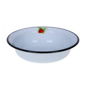 Лысьвенские эмали Миска эмалированная 1л с деколью