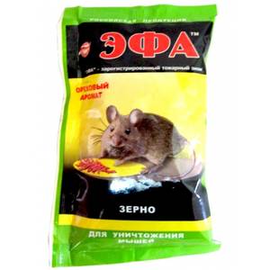ЭФА Ореховое зерно Эфа от мышей 40г