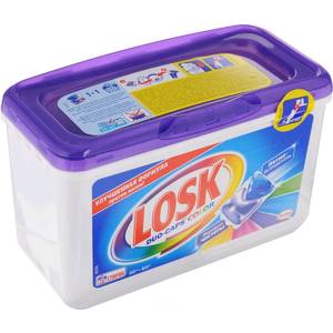 Losk Капсулы для стирки Losk Duo-Caps 12 таблеток