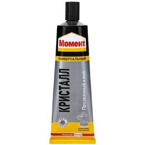 Henkel-клей Клей универсальный прозрачный Момент Кристалл 125мл