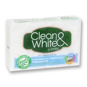 Duru Мыло хозяйственное Duru Clean & White 2*115г