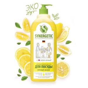 SYNERGETIC Мыло жидкое антибактериальное 1 л SYNERGETIC